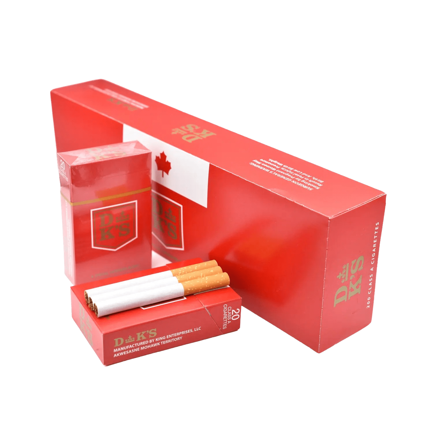 DK Cigarettes Full Pack West Coast Releaf