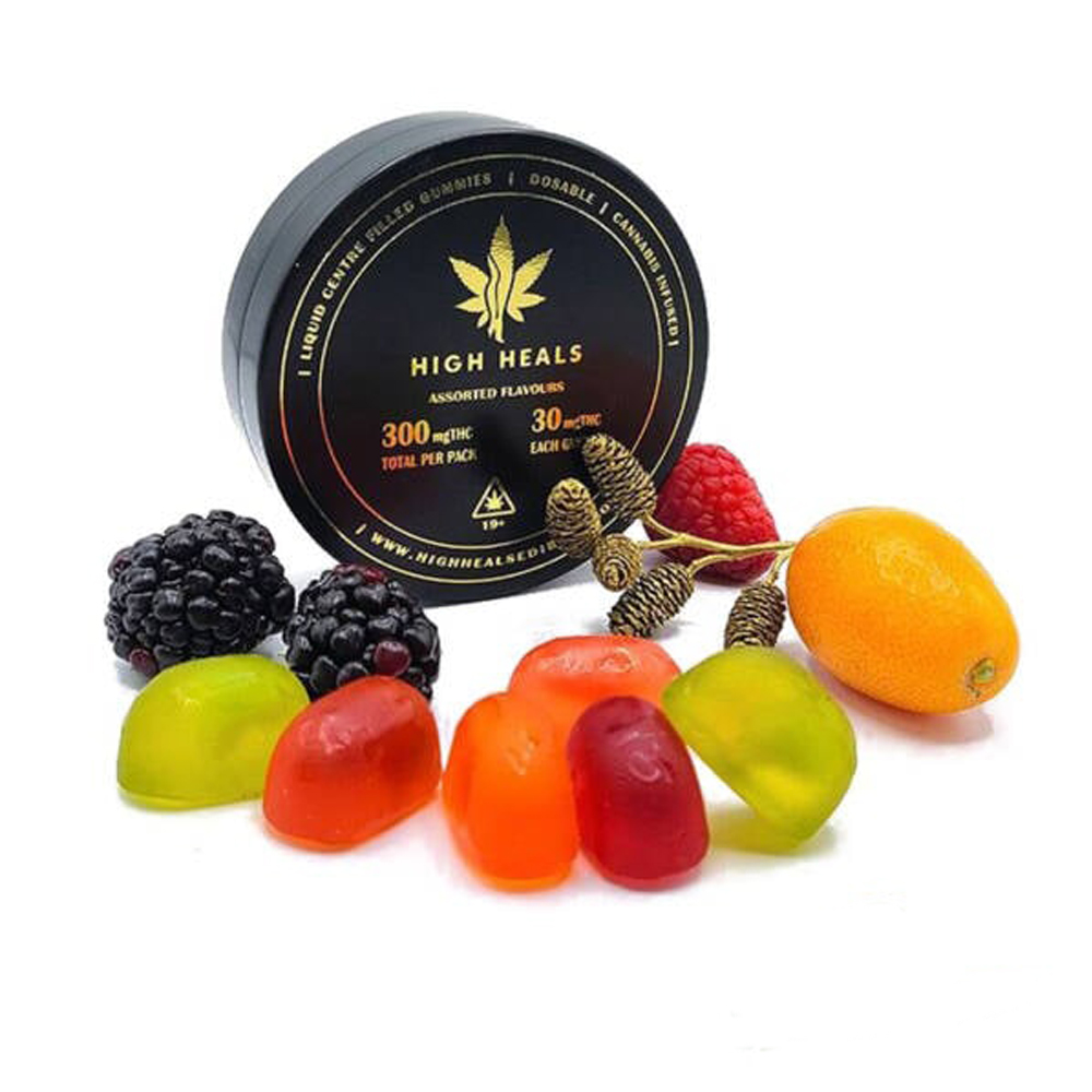 High Heals Liquid Centre Gummies Mg Thc West Coast Releaf