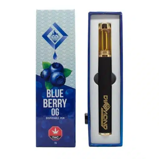 Diamond Concentrates – Blueberry OG - THC Disposable Pen