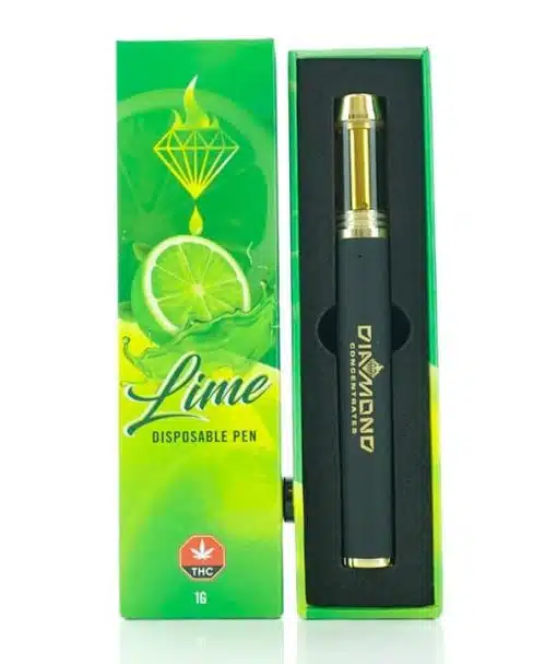 Diamond Concentrates – Lime - THC Disposable Pen