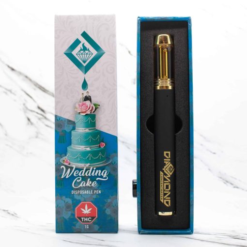 Diamond Concentrates – Wedding Cake - THC Disposable Pen
