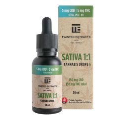 Twisted extracts sativa drops 1:1