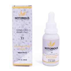 Notorious - 1:1 THC/CBD Tincture - 30ml (1000MG)