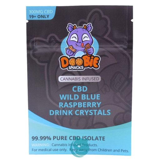 Doobie Snacks - Blue Raspberry CBD Mix - 300MG