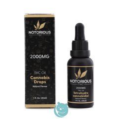 notorious thc tincture 2000mg thc oil