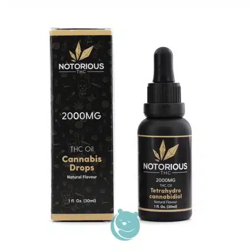 Notorious - THC Tincture - 30ml (2000MG)