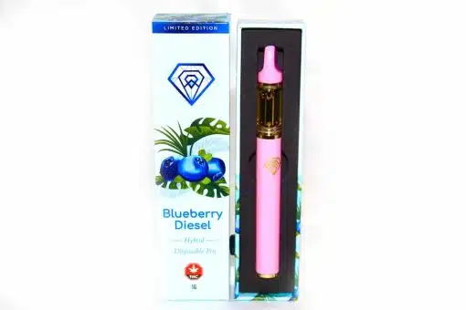 Diamond Concentrates – Blueberry Diesel - THC Pen