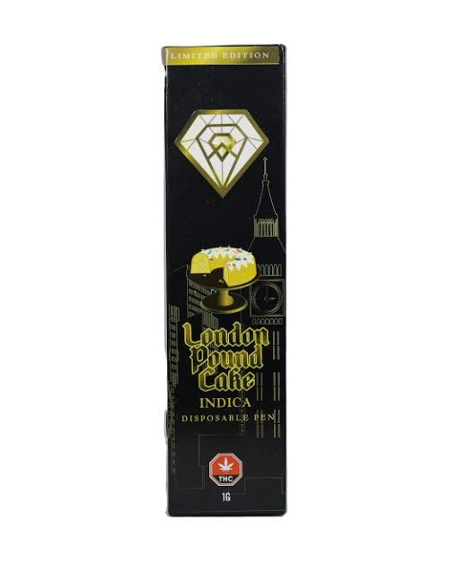 Diamond Concentrates – London Pound Cake - THC Disposable Pen