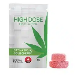 high dose sour cherry sativa 200mg