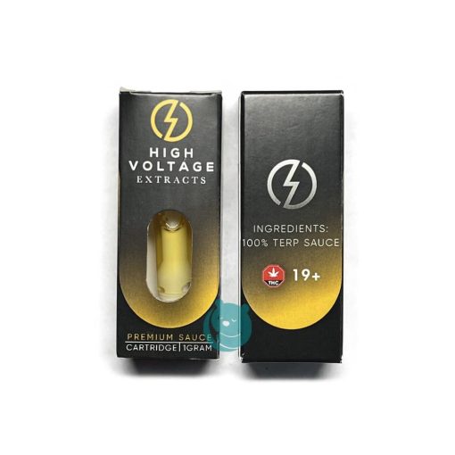 High Voltage - 100% Pure Sauce Cartridge - Wasabi - Indica