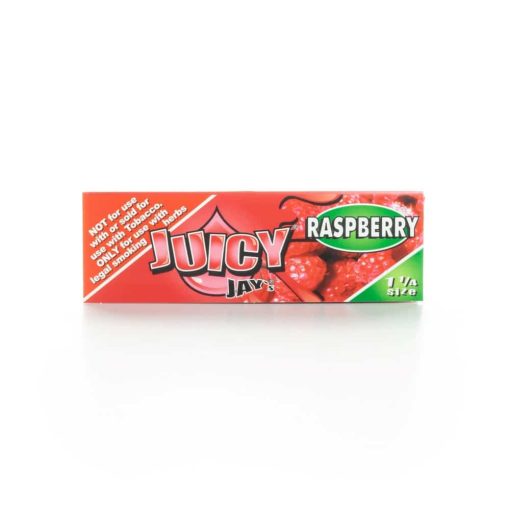 Juicy Jay's - Raspberry Flavored Rolling Paper - 1 1/4