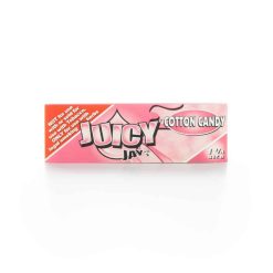 Juicy Jay's - Cotton Candy Flavored Rolling Paper - 1 1/4