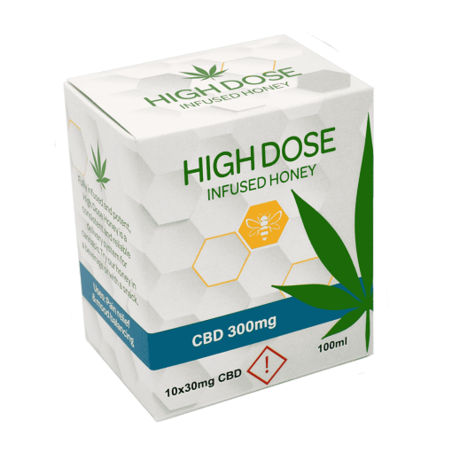 High Dose - CBD Honey - 10mg (300MG)