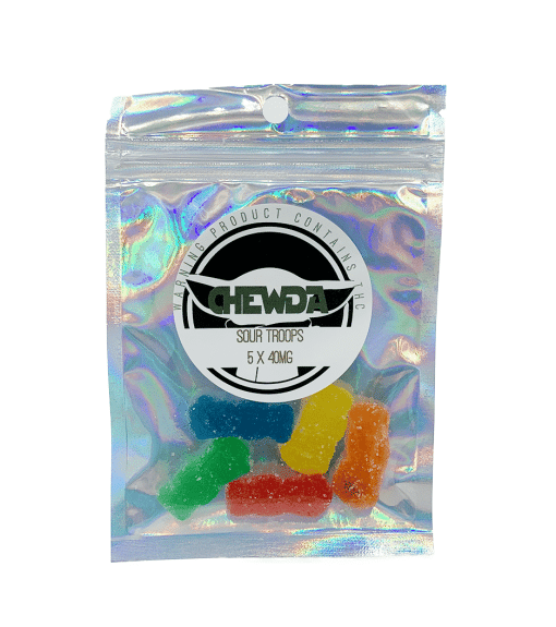 Chewda - CBD Sour Troops - 40mg (200MG)