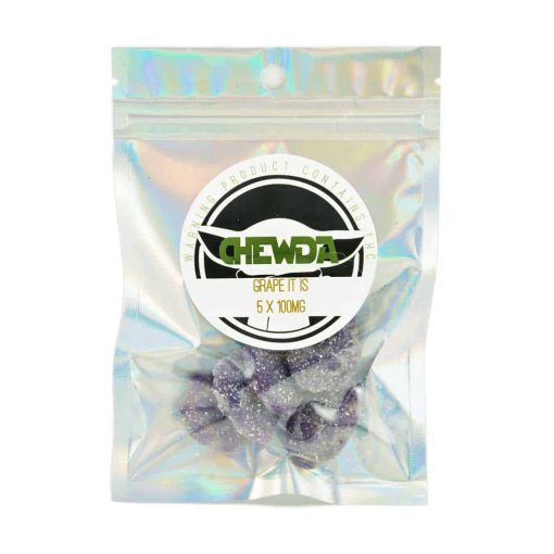 Chewda - CBD Grape It Is - 100mg (500MG)