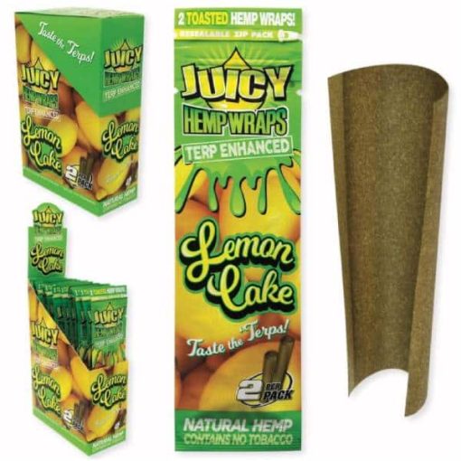 Juicy Jay's - Lemon Cake Hemp Wraps