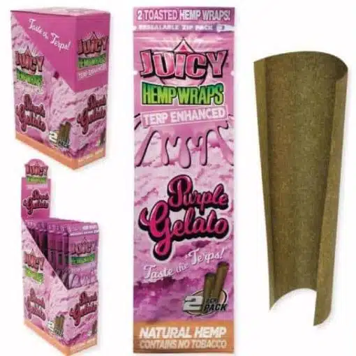 Juicy Jay's - Purple Gelato Hemp Wraps