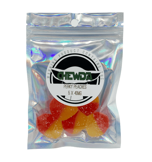 Chewda - CBD Perky Peaches - 40mg (200MG)