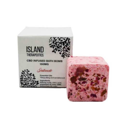 Island Therapeutics - Intimate Blend - CBD Bath Bombs - 100MG