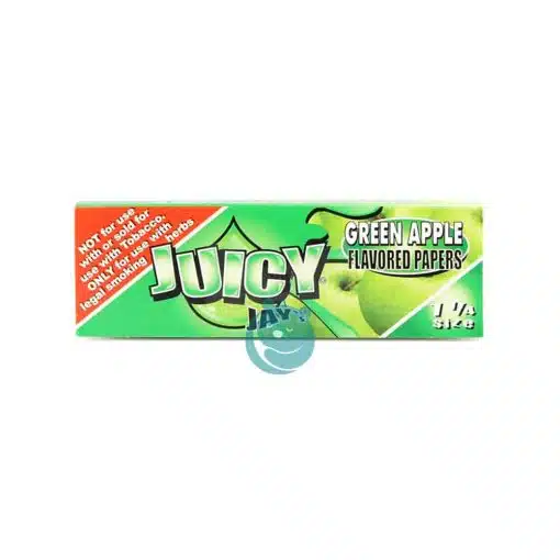 Juicy Jay's - Green Apple Flavored Rolling Paper - 1 1/4