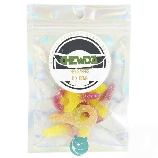 Chewda - CBD Key Sabers - 100mg (500MG)