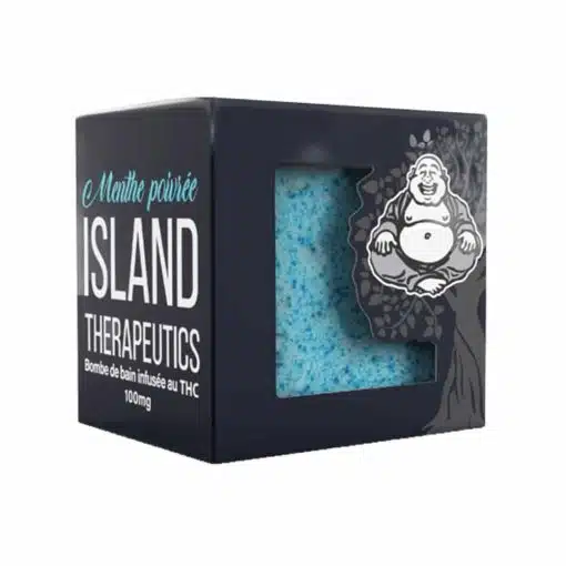 Island Therapeutics - Peppermint Infused - THC Bath Bombs - 100MG