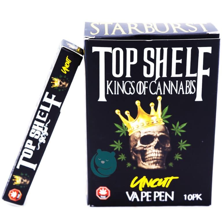Top Shelf Blueberry Pie Uncut Disposable Vape Pen West Coast Releaf