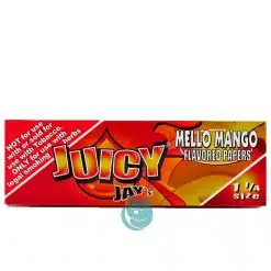 Juicy Jay's - Mello Mango Flavored Rolling Paper - 1 1/4