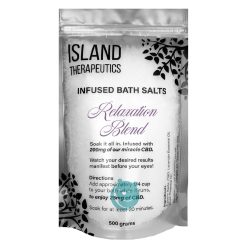 island therapeutics cbd bath salts 200mg