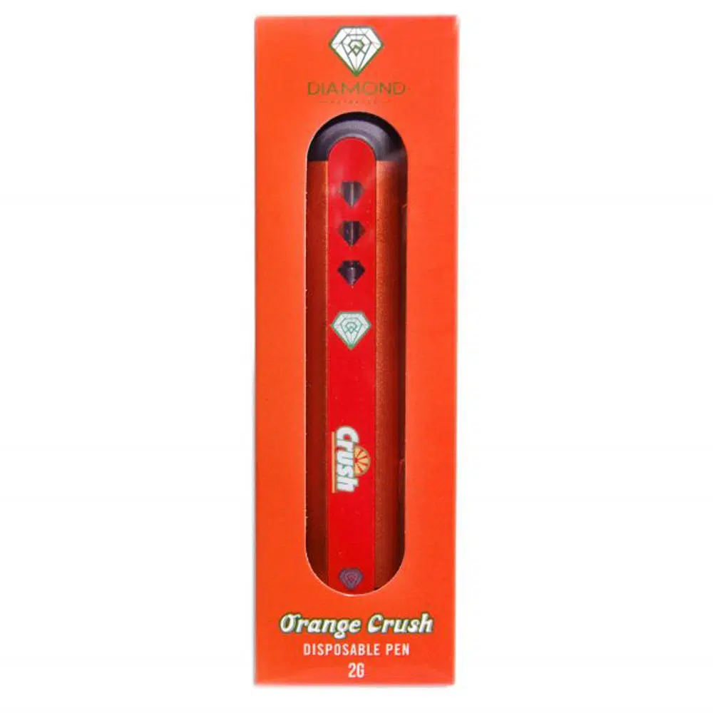 buy-online-dispensary-diamond-concentrates-2g-orange-crush Diamond Concentrates – Orange Crush - THC Disposable Pen (2 Grams) - Image 1