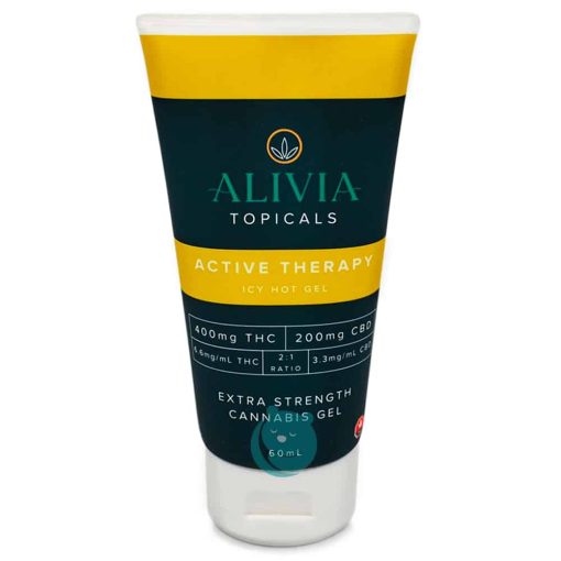 Alivia - Icy/Hot Active Therapy 60ml Extra Strength Cannabis Lotion - 2:1 THC to CBD