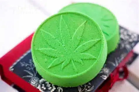 weed bath bombs