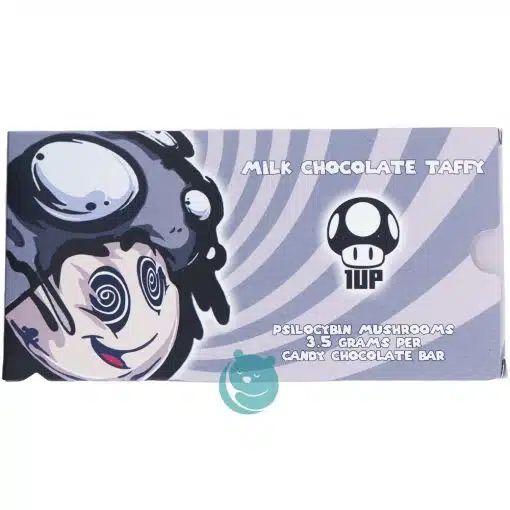 Buy 1UP - Milk Chocolate Taffy - 3500MG Psilocybin Chocolate Bar at West Coast Releaf Online Dispensary Shop