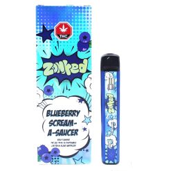 Zonked - Blueberry Scream-A Saucer - Live Resin Disposable Vape Pen - 1G