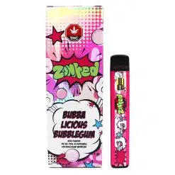 Zonked - Bubbalicious Bubblegum - Live Resin Disposable Vape Pen - 1G