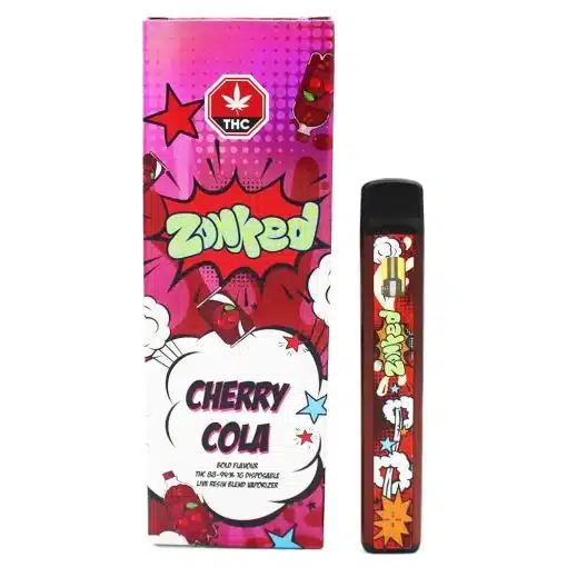 Zonked - Cherry Cola - Live Resin Disposable Vape Pen - 1G