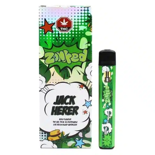 Zonked - Jack Herer - Live Resin Disposable Vape Pen - 1G
