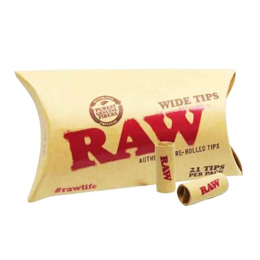 RAW - Pre Rolled Wide Tips