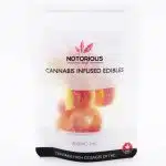 Notorious - THC Peach Rings - 25mg (200MG)