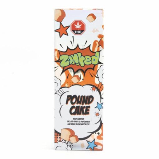 Zonked - Pound Cake - Live Resin Disposable Vape Pen - 1G