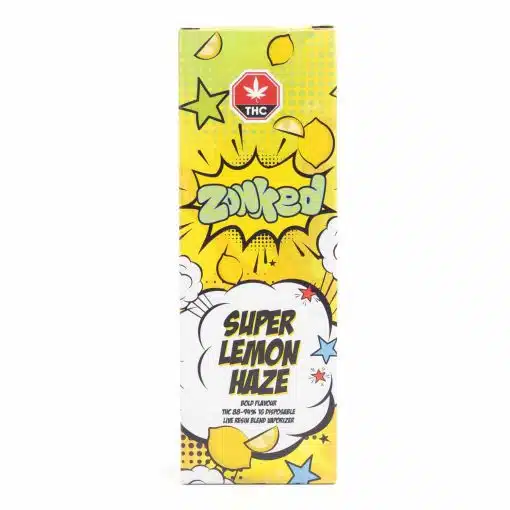 Zonked - Super Lemon Haze - Live Resin Disposable Vape Pen - 1G