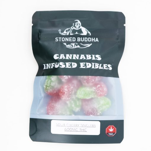 Stoned Buddha - THC Sour Cherry Tinglers - 75MG (600MG)