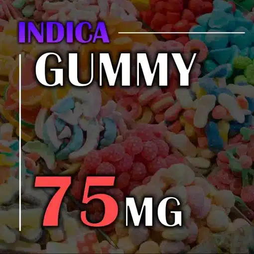 White Label - Candy Gummy - 75 MG INDICA