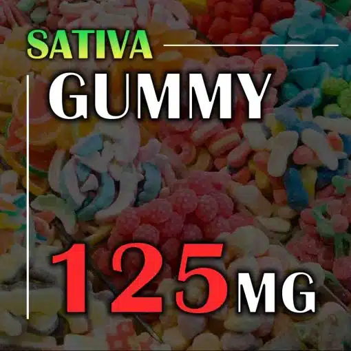 White Label - Candy Gummy - 125 MG SATIVA