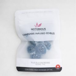 Notorious - THC Sour Blue Raspberries - 50MG (400MG)