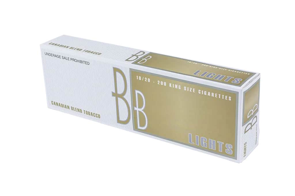 BB Light Cigarettes - West Coast Releaf