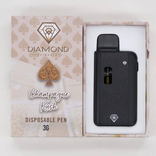 Diamond Concentrates – Champagne Kush - THC Disposable Pen (3 Grams)