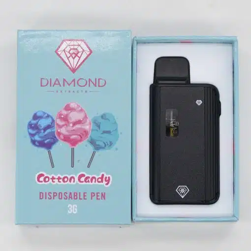 Diamond Concentrates – Cotton Candy - THC Disposable Pen (3 Grams)