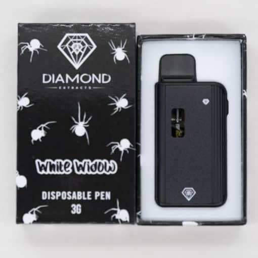 Diamond Concentrates – White Widow - THC Disposable Pen (3 Grams)