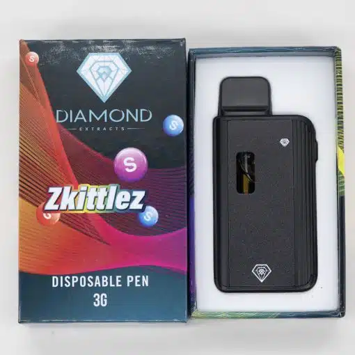 Diamond Concentrates – Zkittlez - THC Disposable Pen (3 Grams)